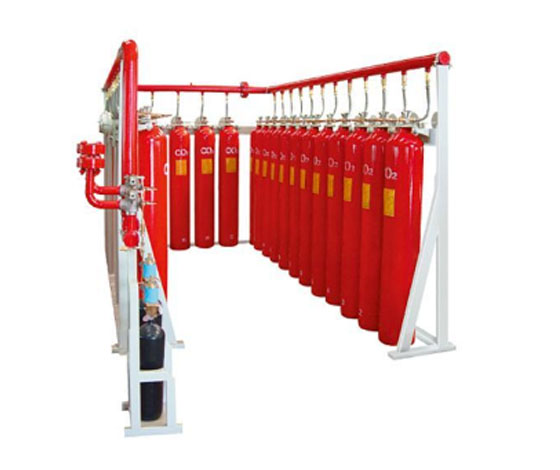 高壓二氧化碳氣體自動滅火系統